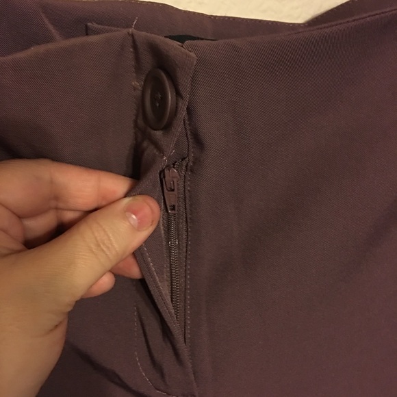 Metro style mauve trousers stretch NWT 20 - Picture 3 of 6